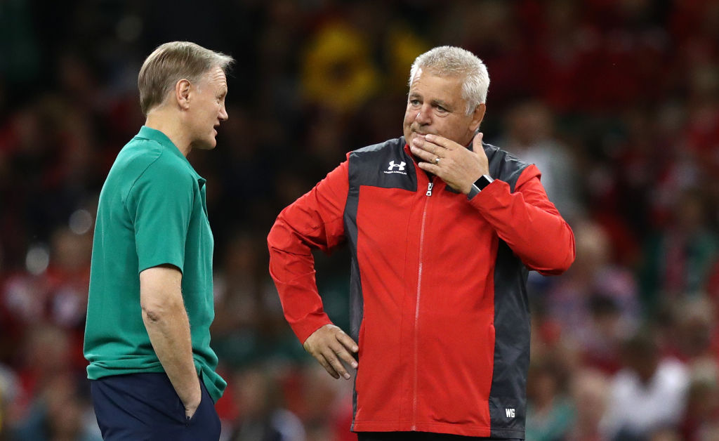 Schmidt and Gatland will lead Ireland and Wales for the last time at the World Cup in Japan. Credit: Getty