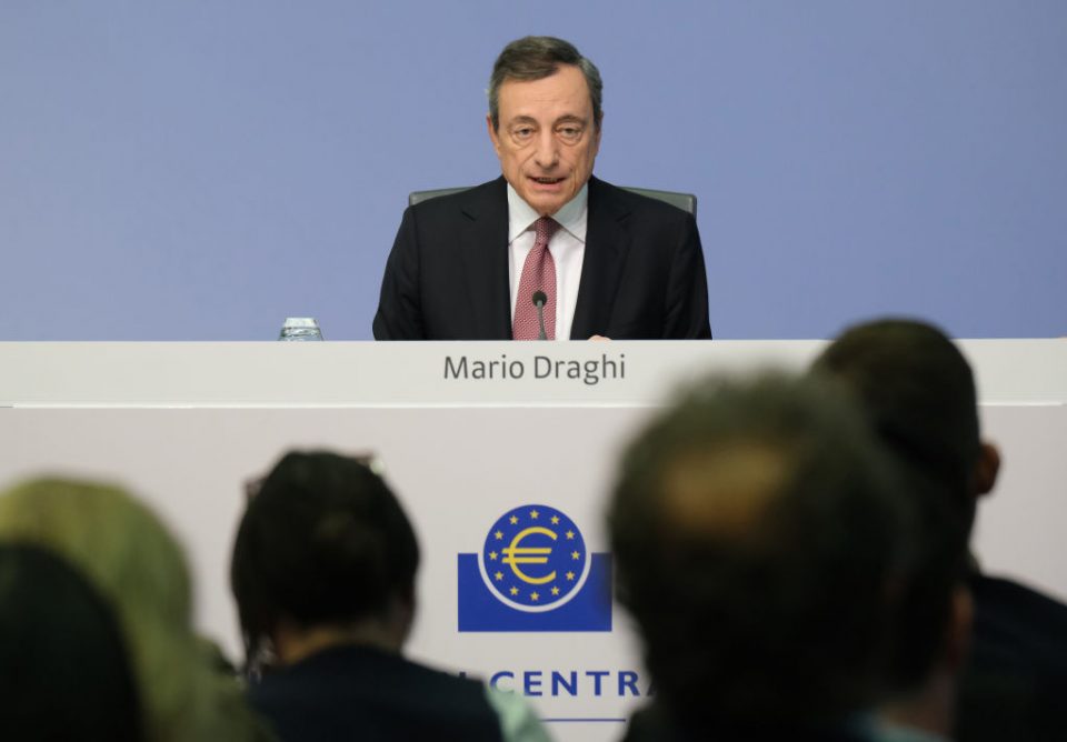 ECB chief Mario Draghi finishes his term on 31 October (Getty)