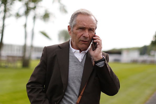 EPSOM, ENGLAND - MAY 26: Andre Fabre poses during the 'Breakfast With The Stars' morning at Epsom racecourse on May 26, 2015 in Epsom, England. (Photo by Alan Crowhurst/Getty Images)