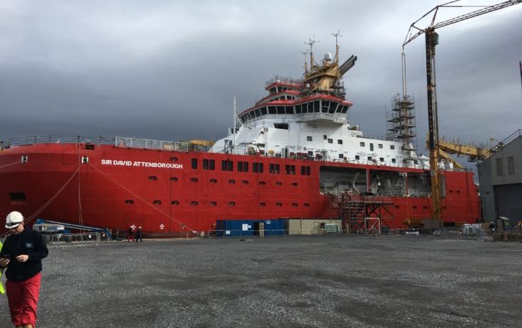 The RSS Sir David Attenborough vessel was almost named Boaty McBoatface.