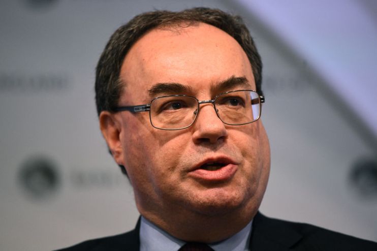 Andrew Bailey, head of the Financial Conduct Authority (FCA)
