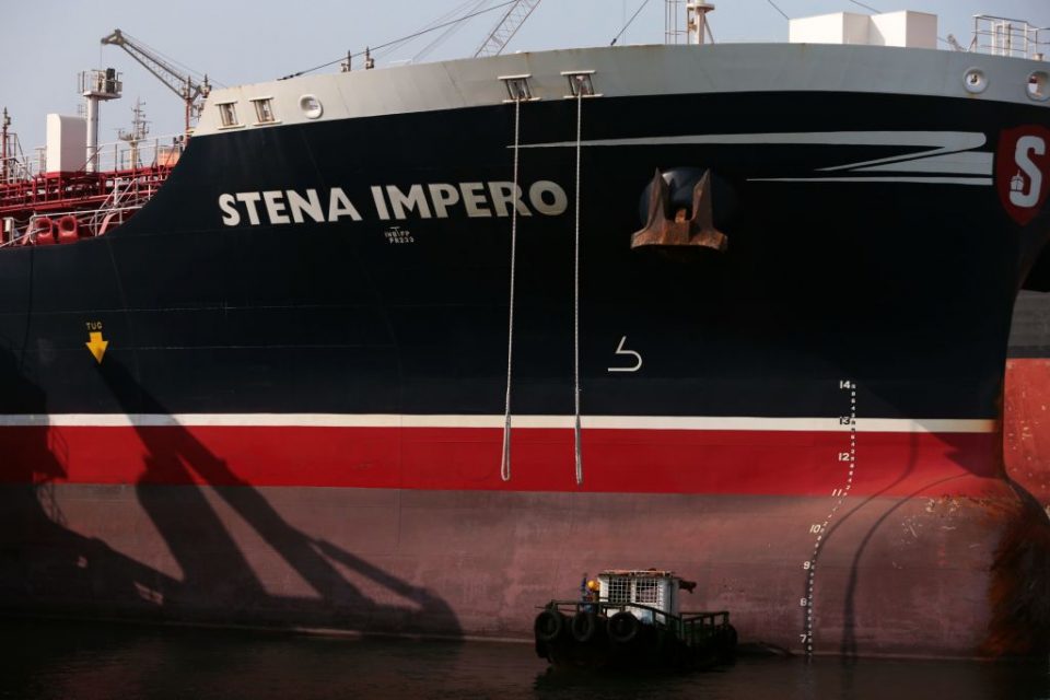Iran freed the British-flagged oil tanker the Stena Impero after capturing it recently