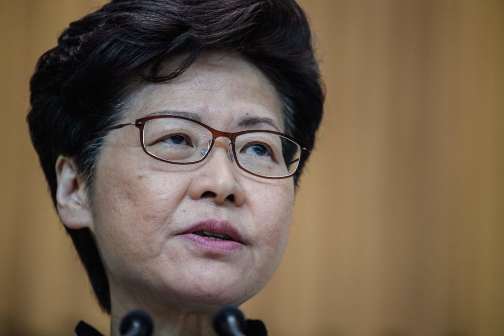 Hong Kong's chief executive Carrie Lam is 'disappointed' by Moody's downgrade