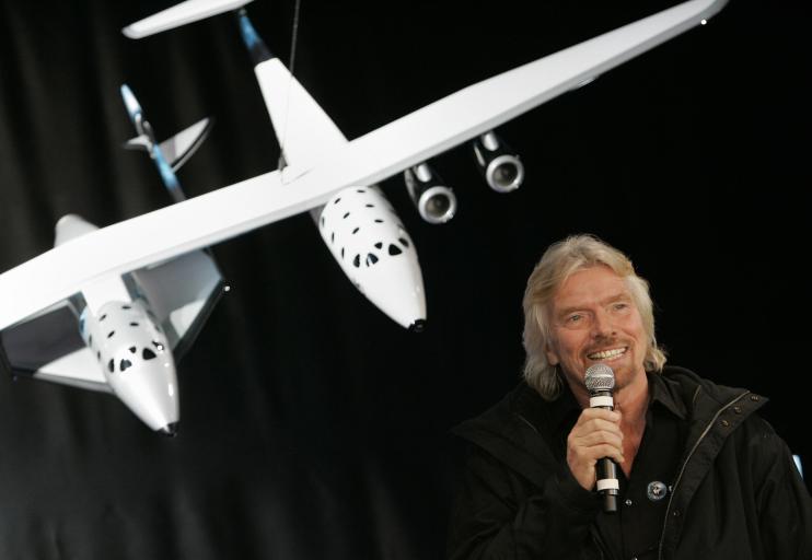 Richard Branson Virgin Galactic