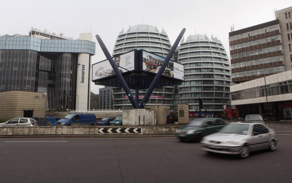 The Silicon Roundabout In Old Street, the heart of the uk's tech sector