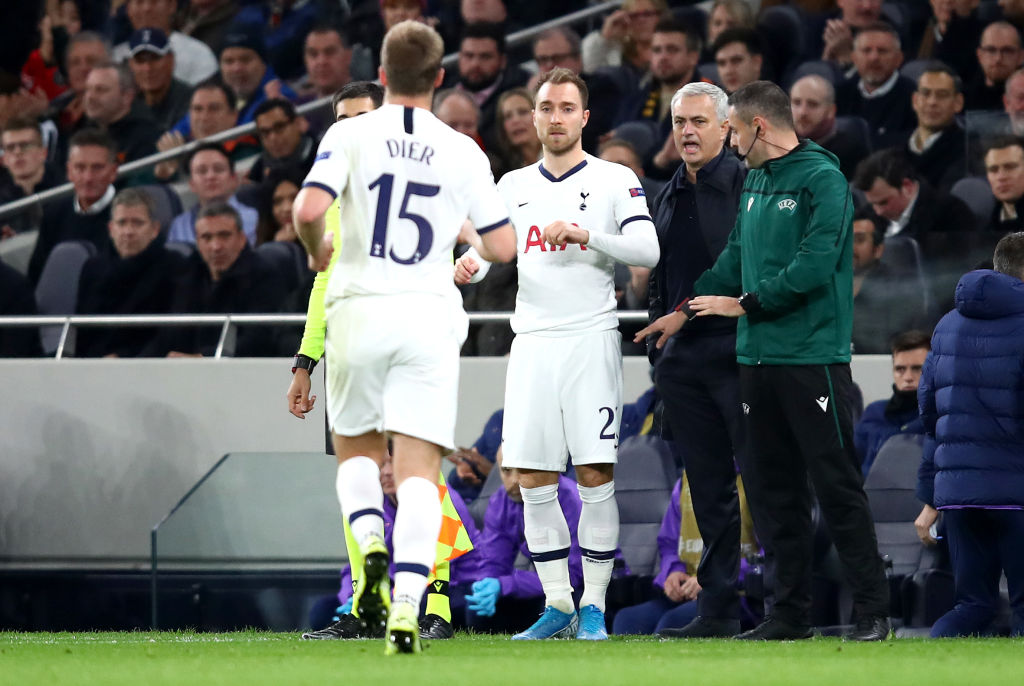 Eric Dier and Christian Eriksen