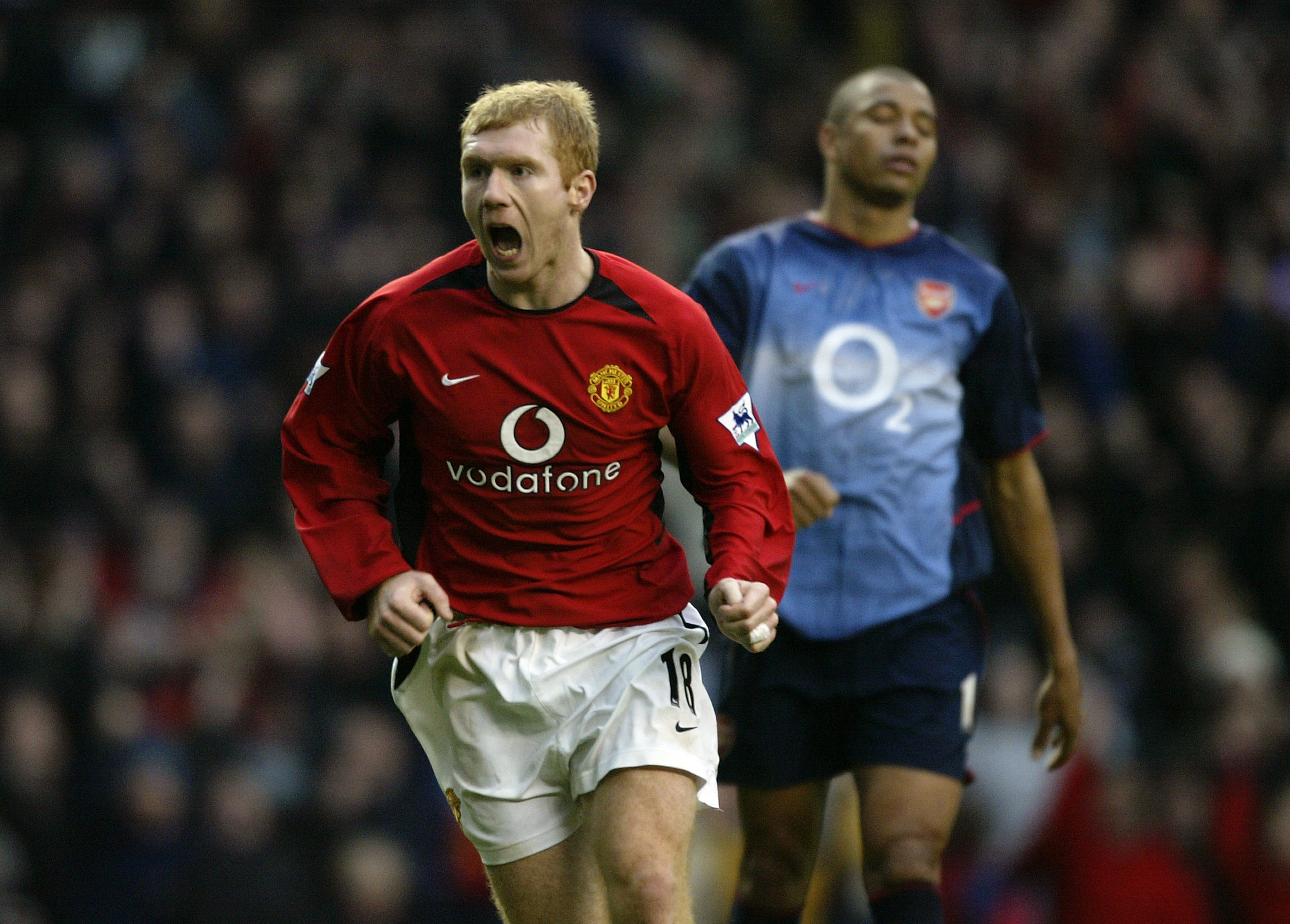 Paul Scholes of Manchester United 