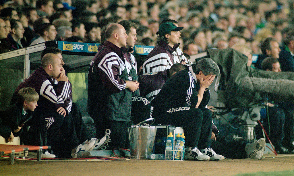 Kevin Keegan Newcastle United Manager 1996