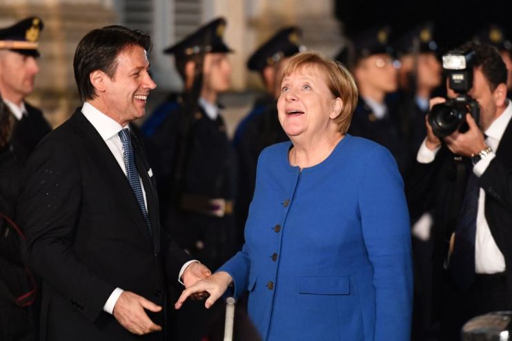 Angela Merkel will be glad her government avoided a Germany recession