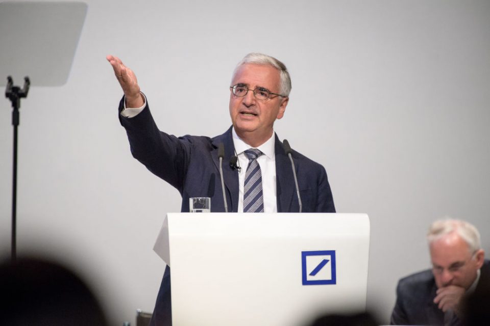 Major Shareholder Piles Pressure On Deutsche Bank Chairman Cityam