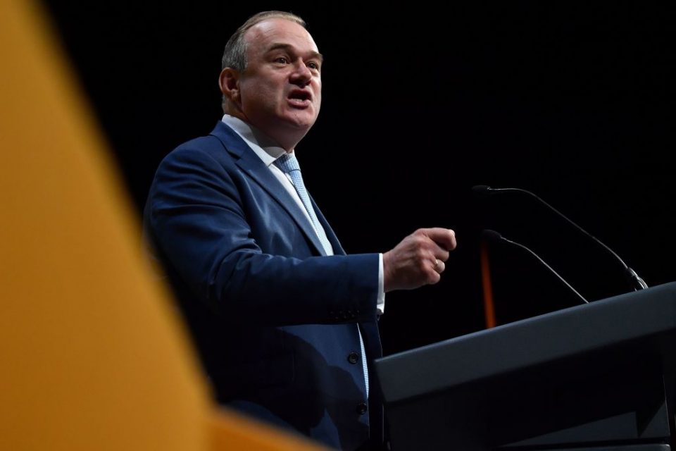 Election live: Ed Davey to lead Liberal Democrats