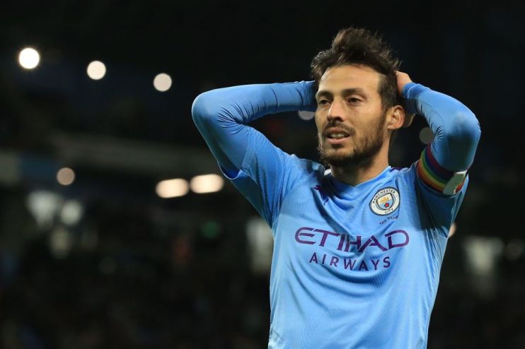 David Silva of Manchester City