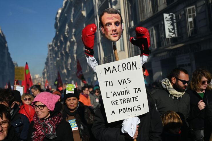 FRANCE-POLITICS-STRIKE