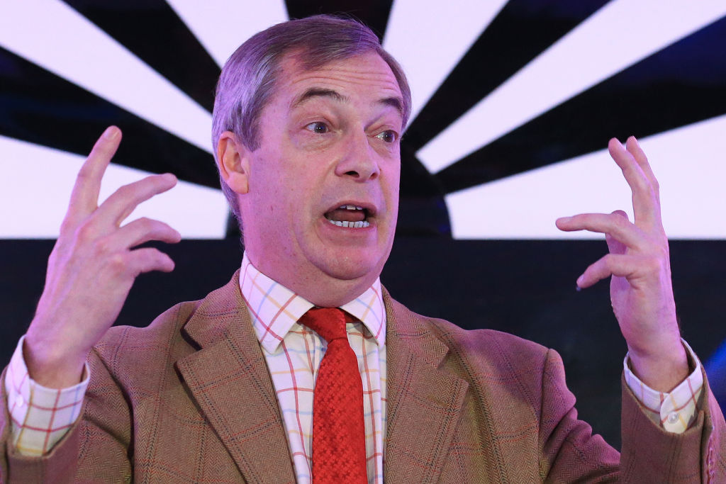 Brexit party leader Nigel Farage believes his party helped keep Labour out despite winning no seats