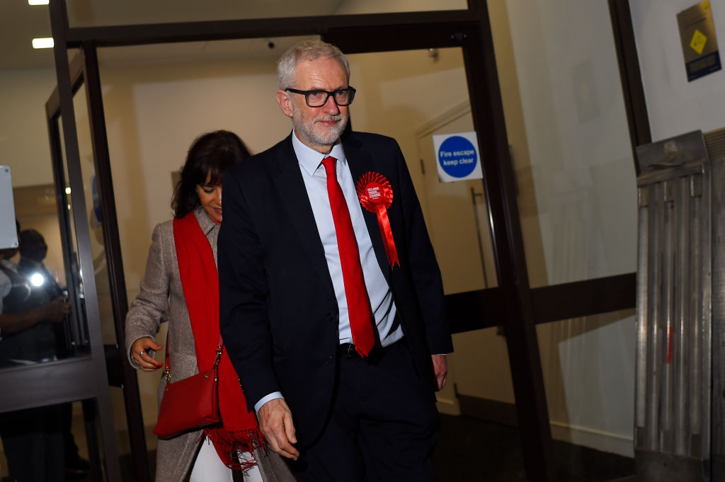 Jeremy Corbyn said he would stay on as Labour leader until a successor was picked