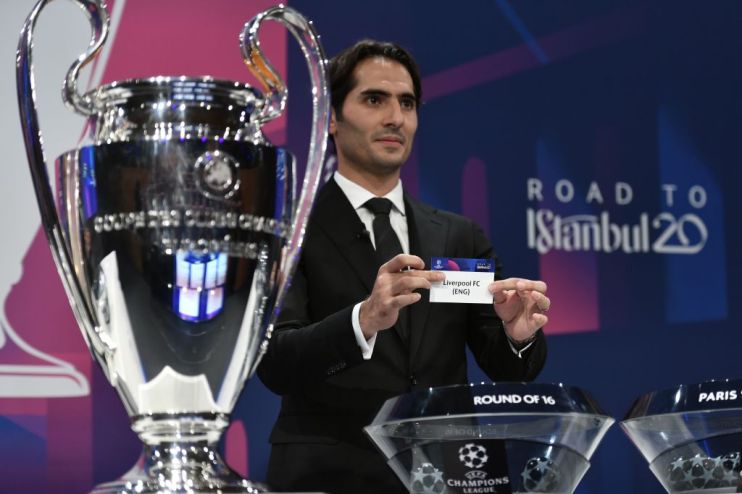 Champions League draw