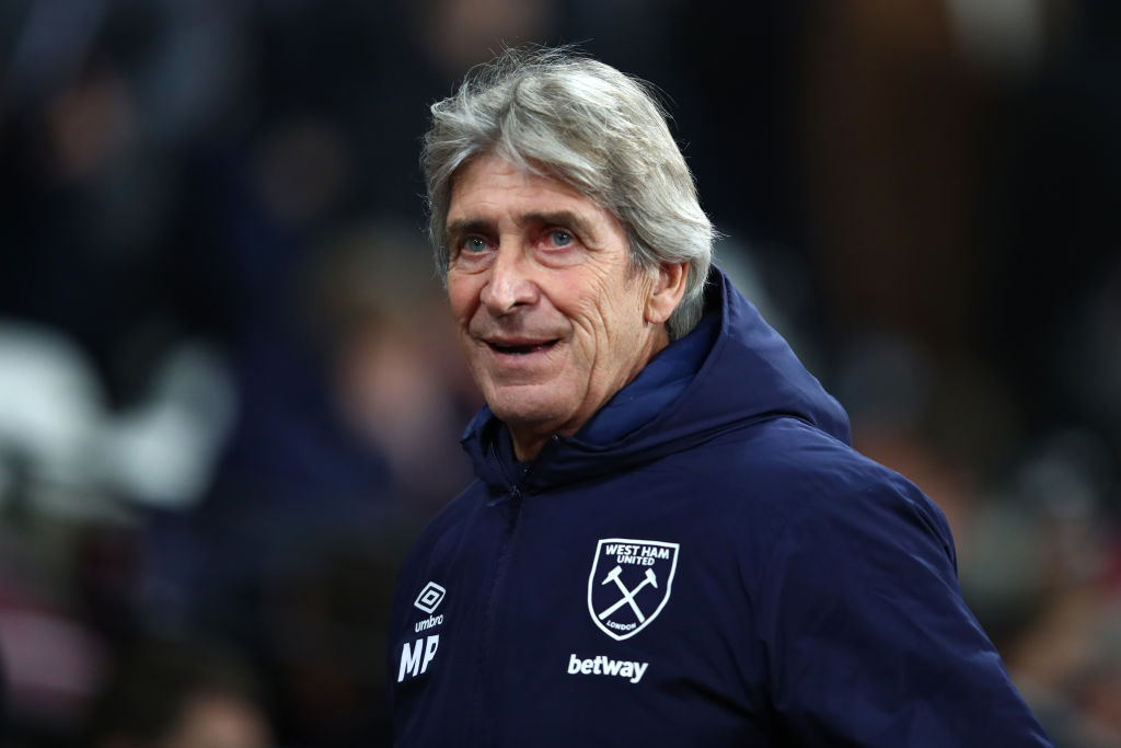 Manuel Pellegrini is reportedly one game away from the sack with West Ham