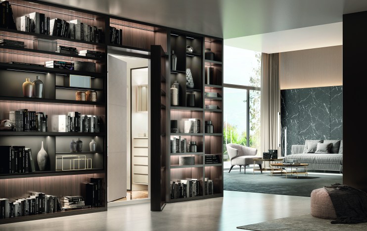 A panic room designed by Agresti.