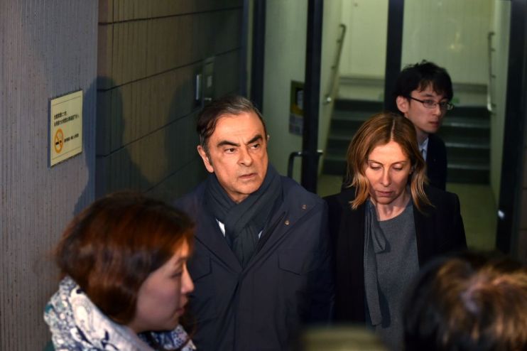 Carole Ghosn was issued an arrest warrant by Japanese authorities