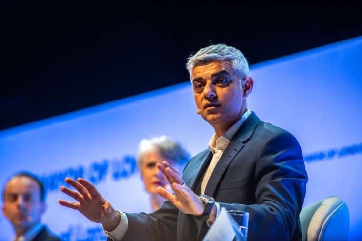 Sadiq Khan. The London mayor election was meant to be held in May 2020