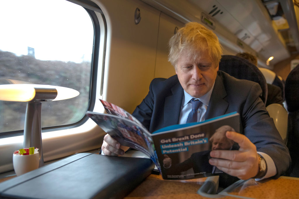 HS2: Prime Minister Boris Johnson has said he "loves infrastructure"