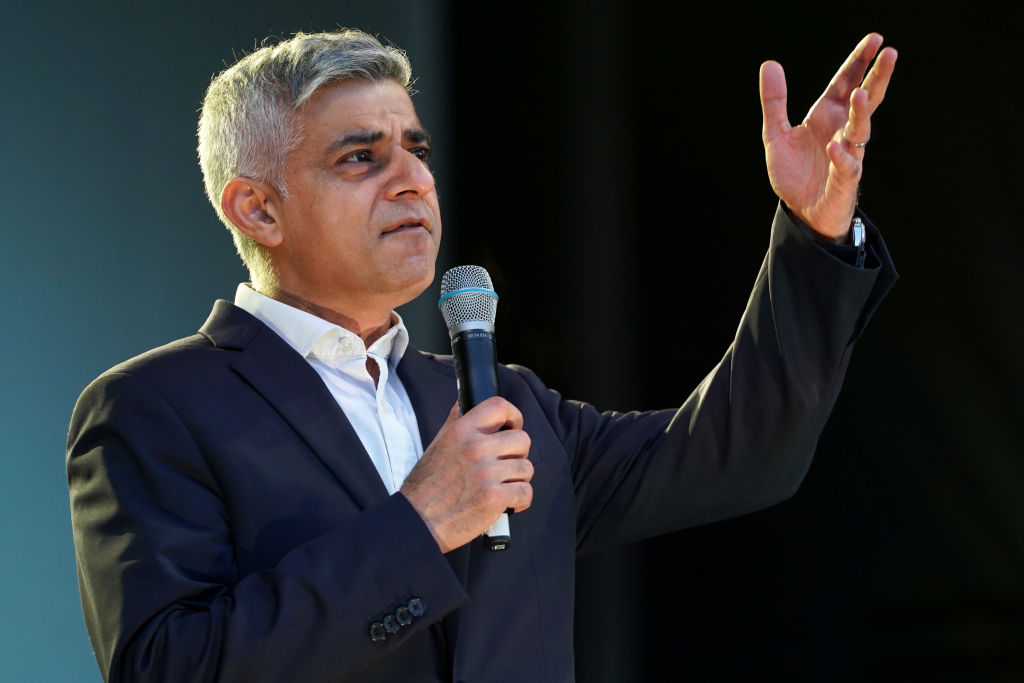 London Mayor Sadiq Khan