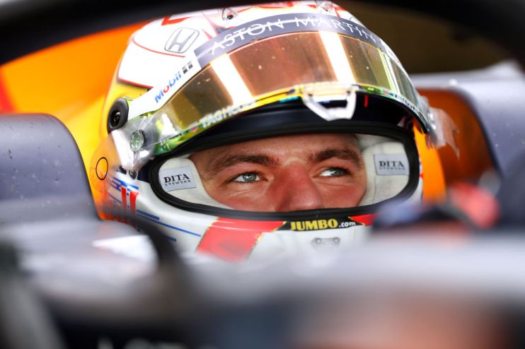Red Bull driver Max Verstappen