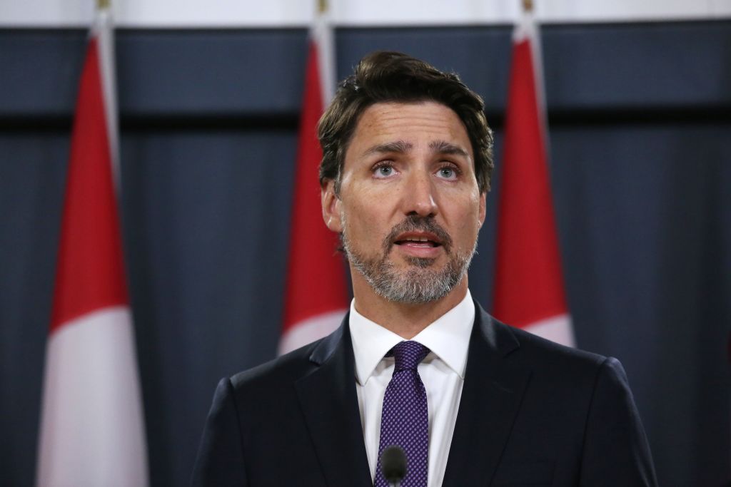 New tariffs are set to hit British firms exporting to Canada from Easter Monday, after attempts to extend the trade exemption failed. Pictured, Canadian Prime Minister Justin Trudeau.