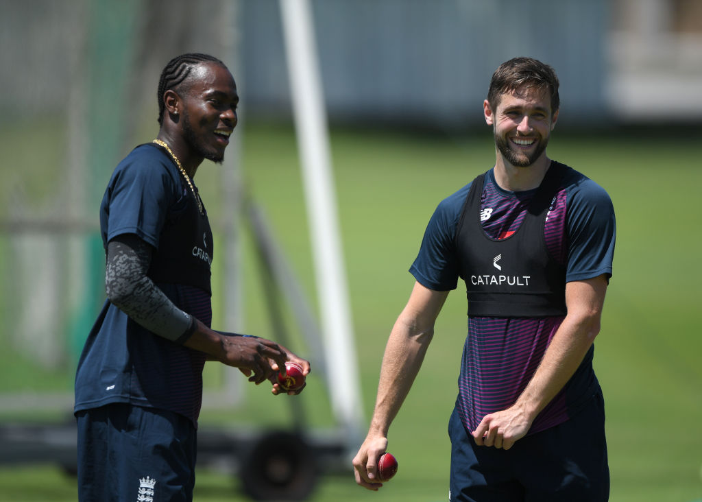 Jofra Archer and Chris Woakes