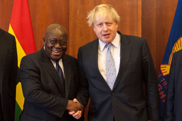 GHANA-BRITAIN-DIPLOMACY