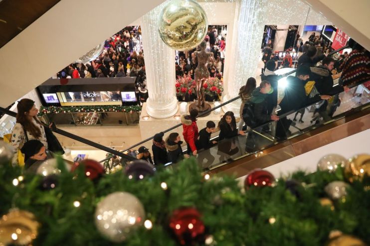 BRITAIN-RETAIL-SALES-BOXING DAY