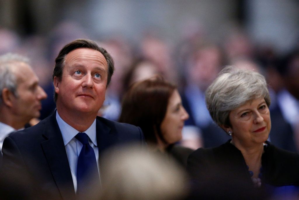 David Cameron and Theresa May banked more than £1.2m between them last year.