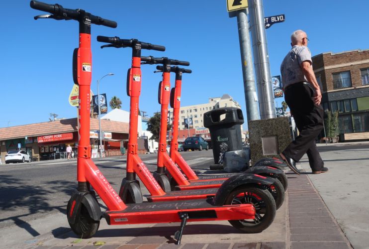 Los Angeles To Suspend Uber's Jump Scooters From City Streets