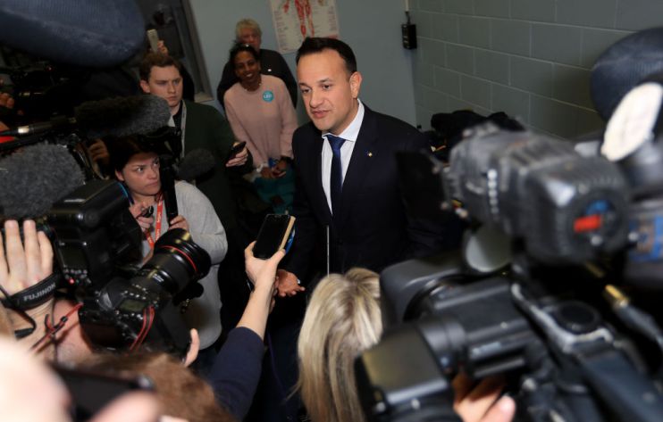 The Votes Are Counted In The Irish General Election