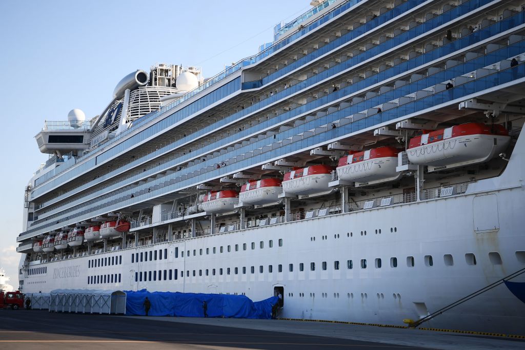 The Diamond Princess cruise ship, docked in Yokohama port, now has 130 cases of coronavirus