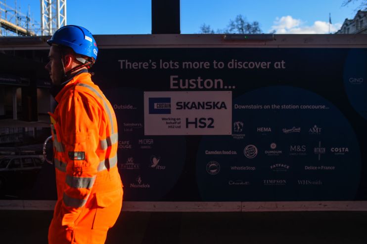 HS2's initial phase will see Costain build tunnels connecting the railway to London Euston station