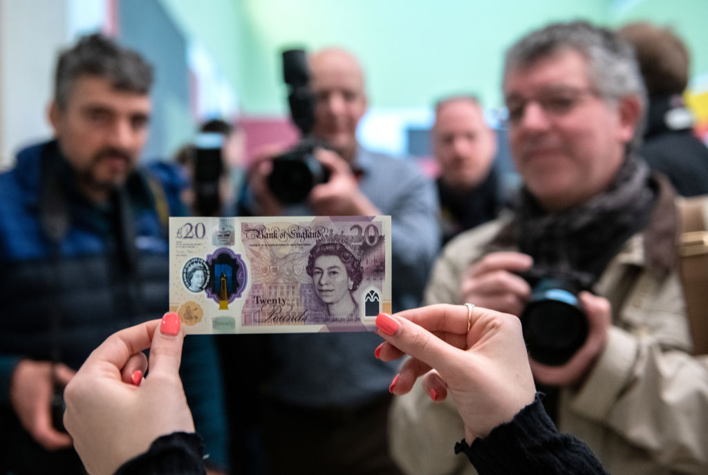 The new polymer £20 note entered into circulation last week