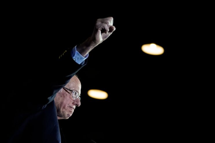 Democratic Presidential Candidate Sen. Bernie Sanders Campaigns In Texas