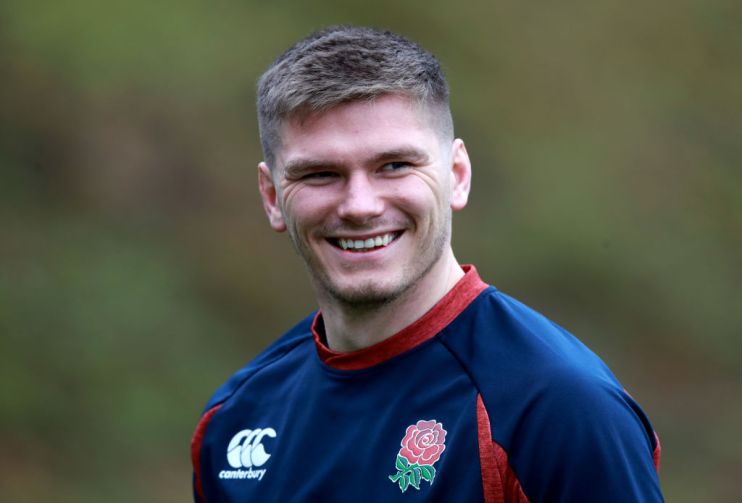 England fly-half and captain Owen Farrell
