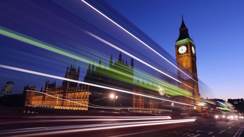 London Landmarks At Night