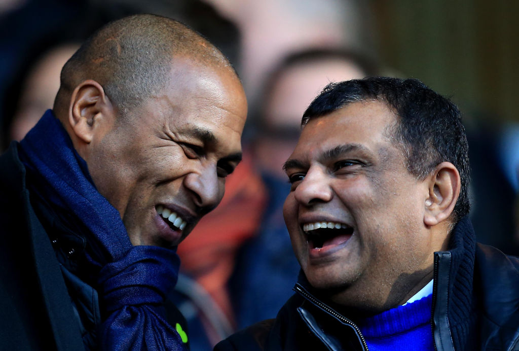 Les Ferdinand and Tony Fernandes