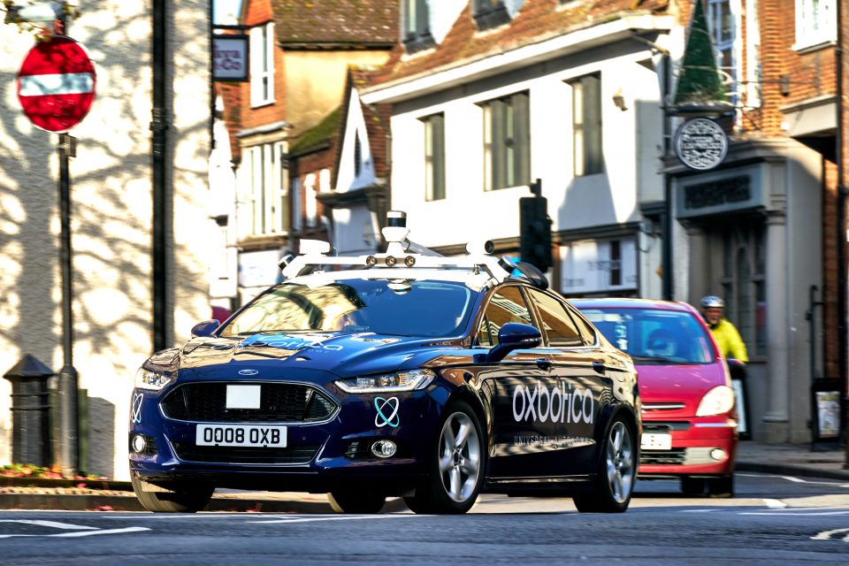 An Oxbotica self-driving car (credit: Oxbotica)