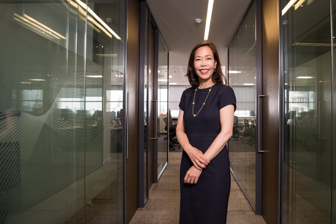 June Felix became IG's first female chief executive in 2018 (image: IG)