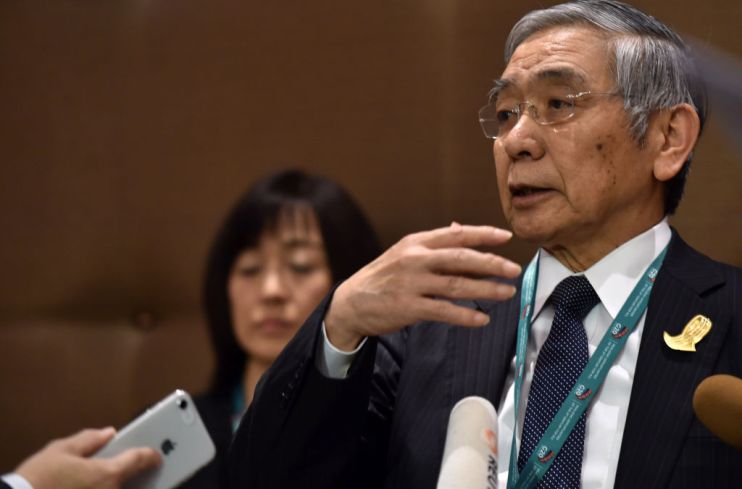 Governor of the Bank of Japan Haruhiko Kuroda has pledged to intervene in the economy to mitigate the impact of the coronavirus outbreak