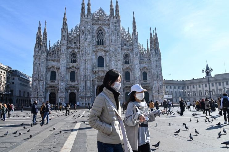Milan is one of the cities caught up in the Italy lockdown to prevent the spread of the coronavirus. Around 16m Italians are in effective quarantine as a result