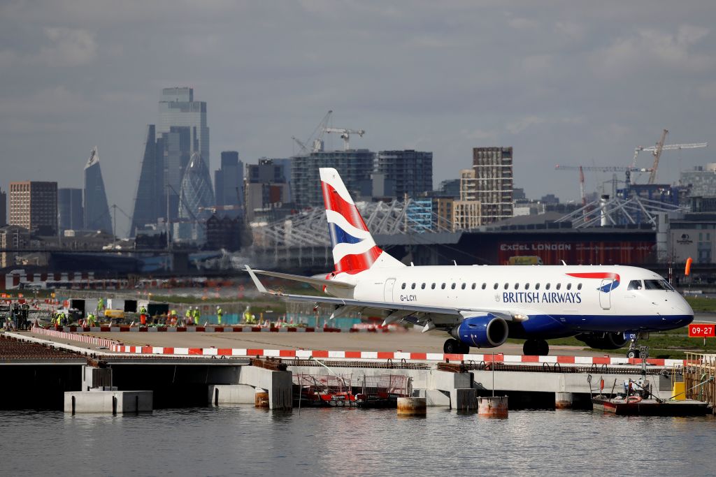 London City Airport is one of those operating at reduced capacity due to the coronavirus pandemic.