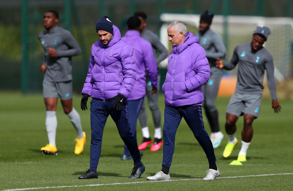 Tottenham Hotspur Press Conference And Training Session