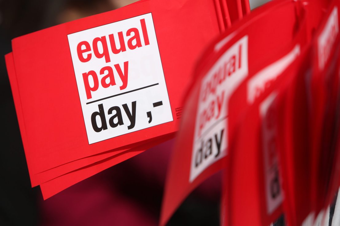 Britain has suspended gender pay gap reporting this year