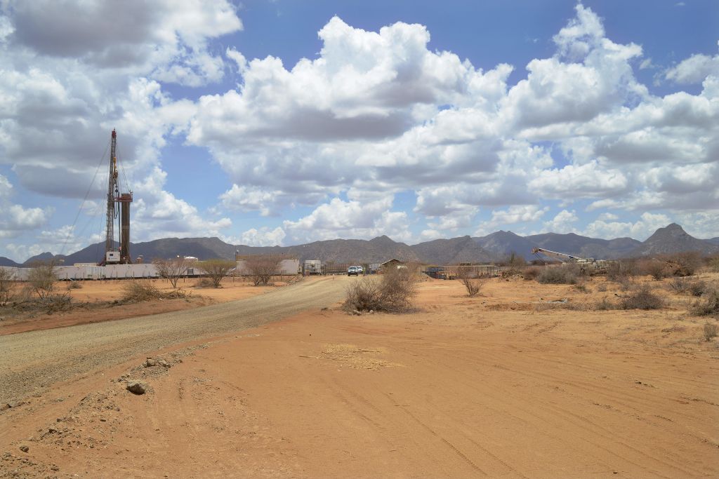 A Tullow site in Kenya.
