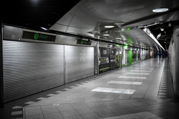 Shops are shut across the EU and share prices have tanked in the coronavirus crisis
